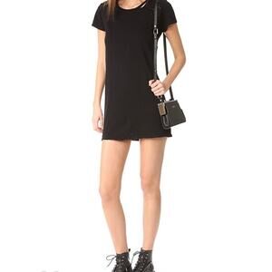 RtA Black Cut Out T-Shirt Dress